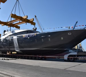 AB Yachts launch 30m AB 100 Motor Yacht SPECTRE