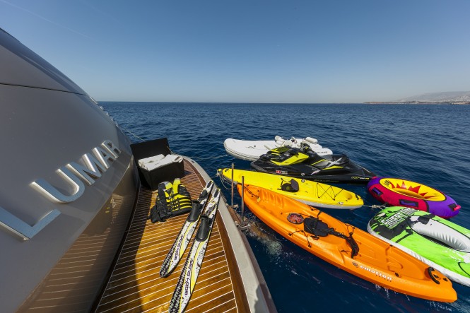 Superyacht Toys for Unlimited fun with superyacht LUMAR