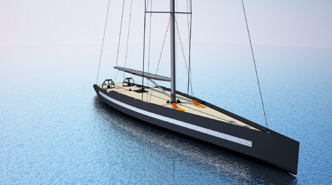 Sussurro 40m sailing yacht concept
