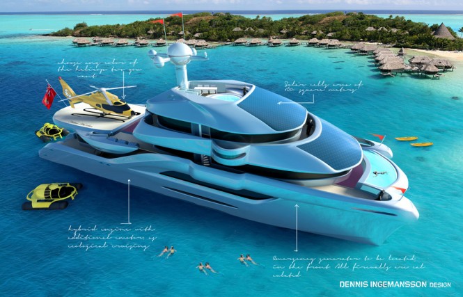 50M ‘FOLLOW THE SUN’ Ultra-Luxurious Catamaran by Dennis Ingemansson