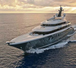 90m Mega Yacht PHOENIX 2 by Lurssen Spotted in Germany