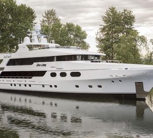 P/R: Christensen Shipyards launches 50m superyacht Silver Lining