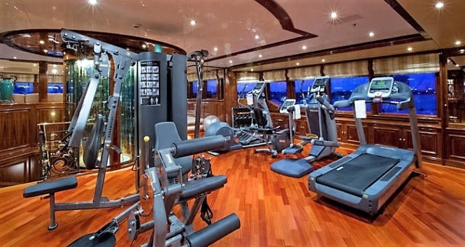 Superyacht Martha Ann - Gym