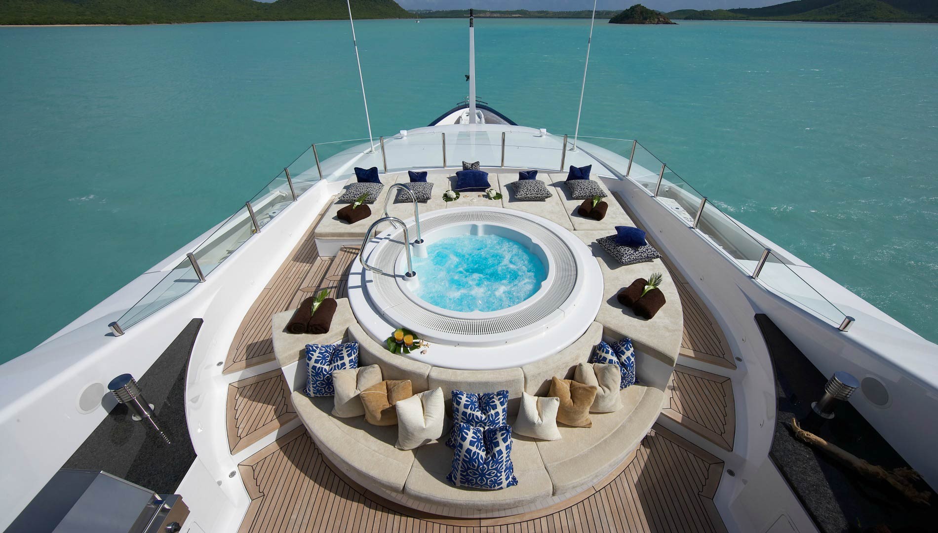 luxury yacht ice
