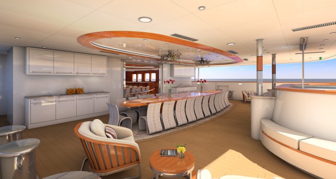 MY LEGEND - Aft deck rendering