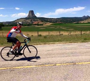 Retired coast guardsman biking 4,000 miles for charity