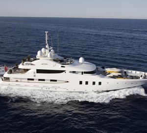 Superyacht Azteca II available for Mexican charter