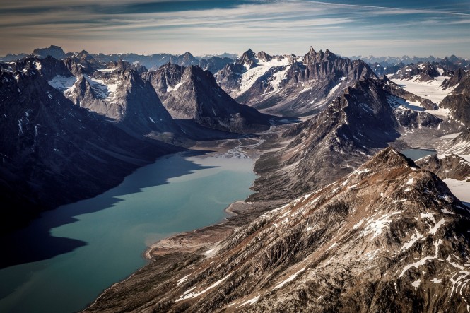 The east coast of Greenland: A country of vast, untouched beauty.