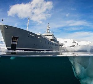 Expedition yacht Enigma XK ready for charter