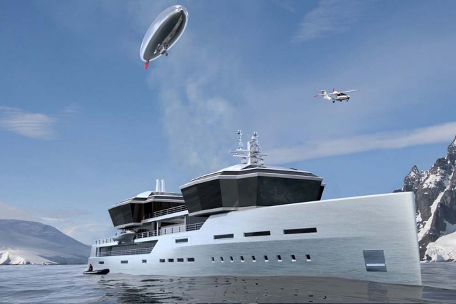 A 100 meter yacht design