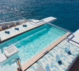 The Top Pools on Private Yachts