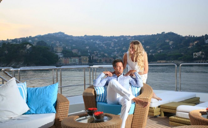 Luxury yacht Hana in Italy