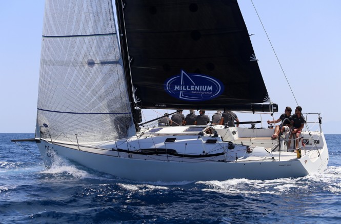 ORC and IRC winner of the 12th Palermo-Montecarlo, Leonardo Servi’s Scricca who won the Trofeo Angelo Randazzo.  Photo credit: Andrea Carloni