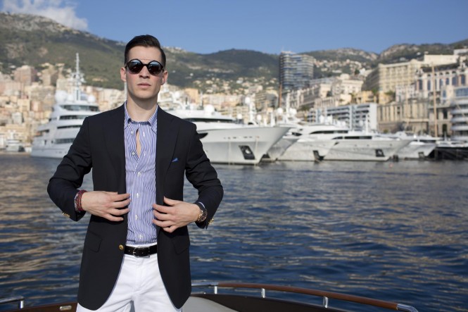 Riva Yacht Brooks Brothers - Luxury Fashion Monte Carlo - Harbour