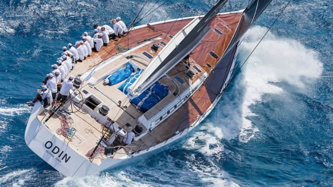 Yacht ODIN at the Rolex Swan Cup Caribbean