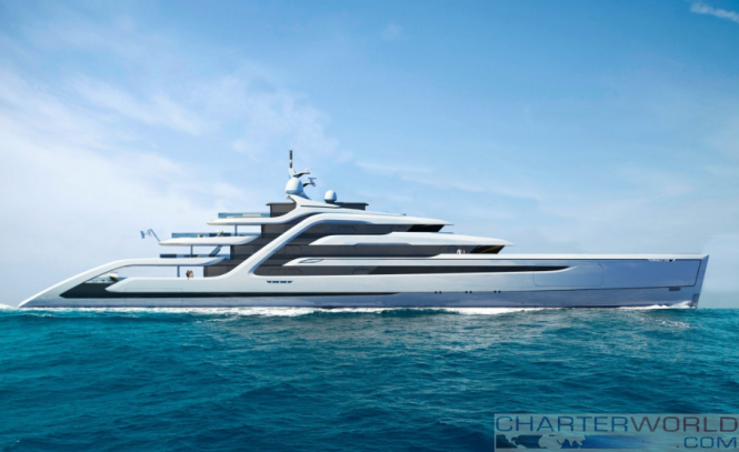 Andy Waugh Concept Yacht The 111m Ascendance 2