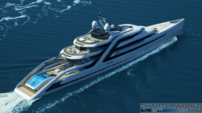Andy Waugh Concept Yacht The 111m Ascendance