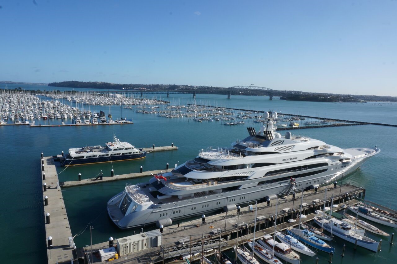 superyachts in new zealand
