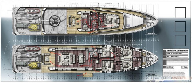 Barracuda 50m 'Pocket' Explorer 519-Upper Main Deck