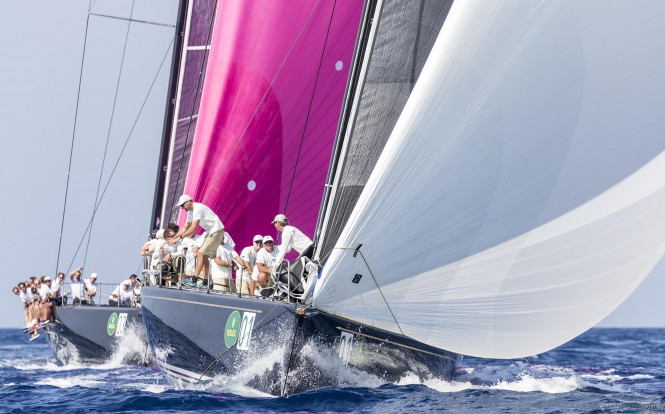 Hap Fauth's Rolex Maxi  72 World Champion, Bella Mente. Photo: ROLEX / Carlo Borlenghi