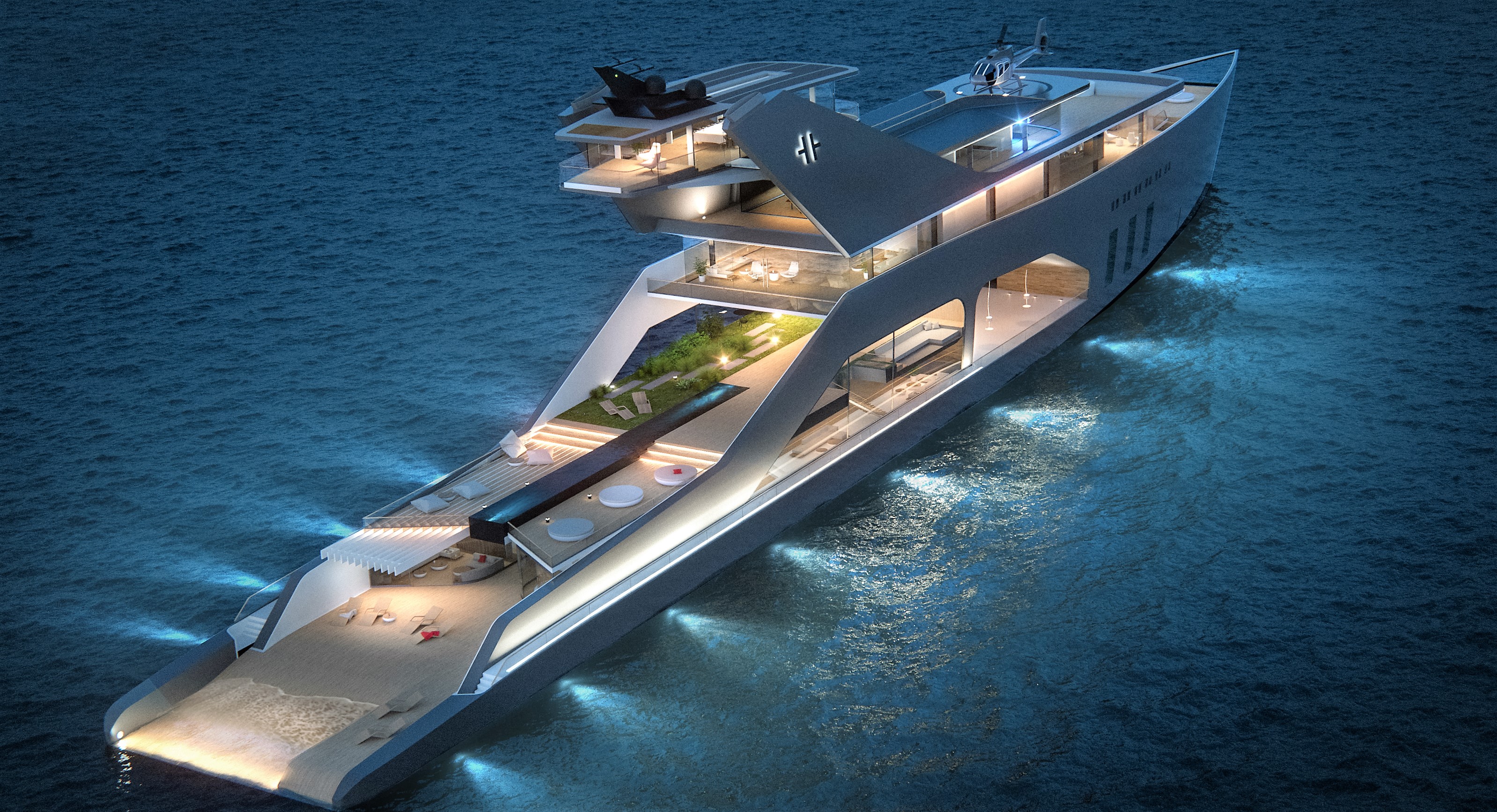 future mega yachts