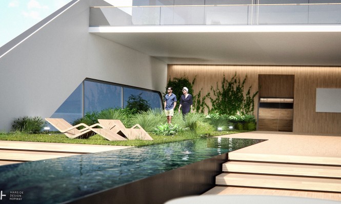 Hareide 108 m hybrid Mega Yacht Concept 8