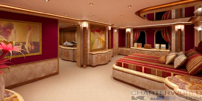 Luxury yacht LADY SARA - Master suite