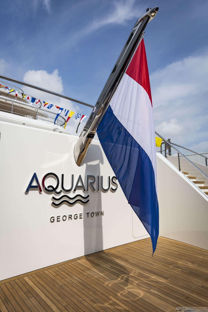 Superyacht AQUARIUS at her Launch - image by Feadship 11