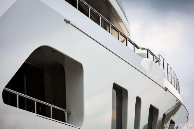Superyacht AQUARIUS at her Launch - image by Feadship 12
