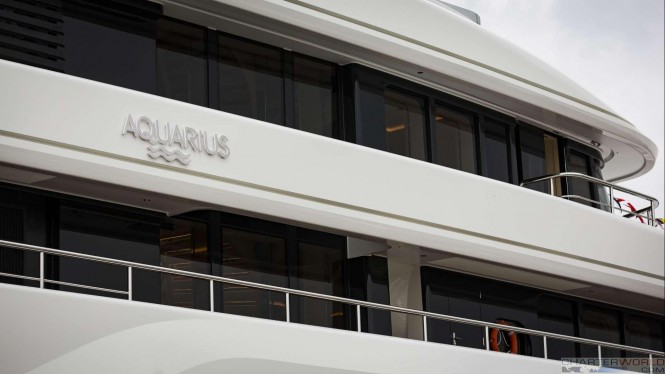 Superyacht AQUARIUS at her Launch - image by Feadship 21
