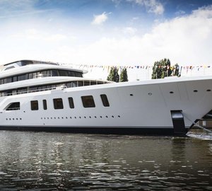 Feadship 92 Meter Yacht Aquarius Launched