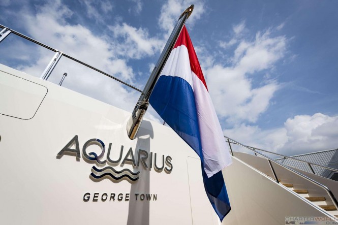 Superyacht AQUARIUS at her Launch - image by Feadship 9