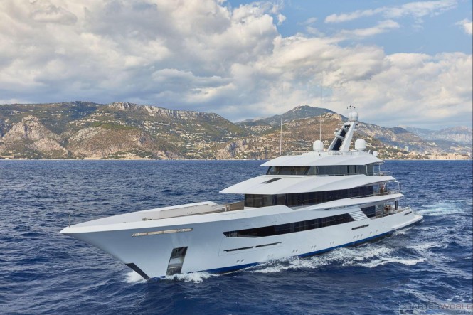 Yacht JOY Cruising the Mediterranean - Copyright Feadship