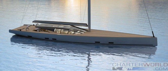 The latest sailing yacht design conept from the Malcolm McKeaon Yaach Design studios - Project MM51
