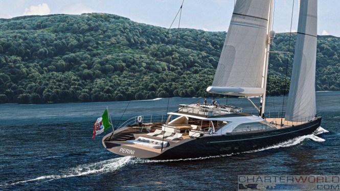 The new 47m sloop by Perini Navi