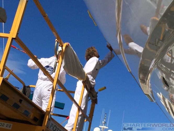 Aqueous Marine Guard High Gloss Application