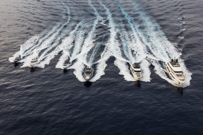 Ferretti Group Fleet at FLIBS