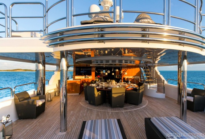 Luxury yacht REMEMBER WHEN - Sundeck
