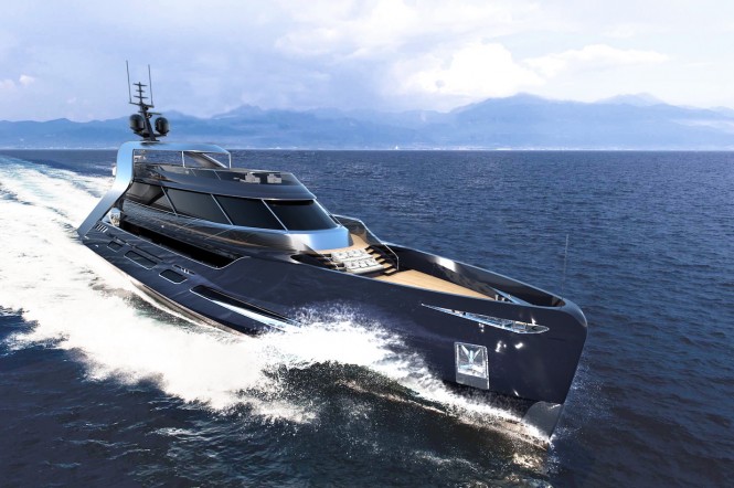 Rossinavi project Attitude. Exterior