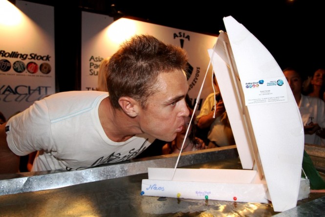 ASR Challenge model boat race - Photo courtesy of Asia Superyacht Rendezvous