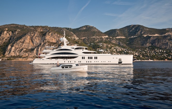 Benetti 11.11 superyacht - Photo credit Jeff Brown