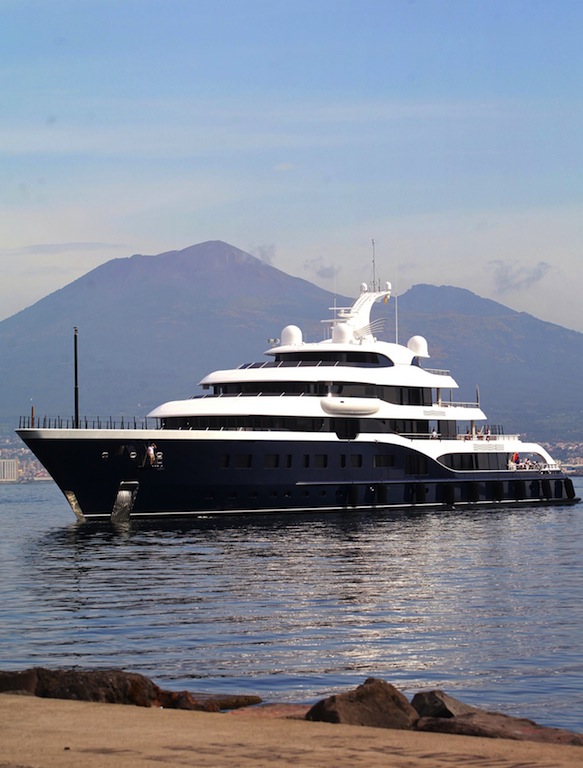 M/Y Symphony at Stabia Main Port