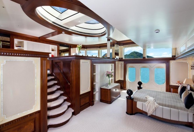 Superyacht Solemar. Interior 