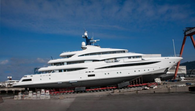 The CRN 74 m Yacht CRN 131 Nearly Ready to Launch