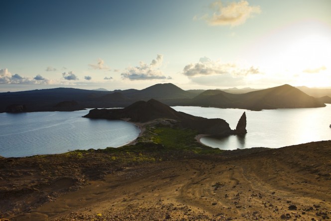 East - Bartolome Pinnacle Rock - Photo Weston Walker-Knoblich