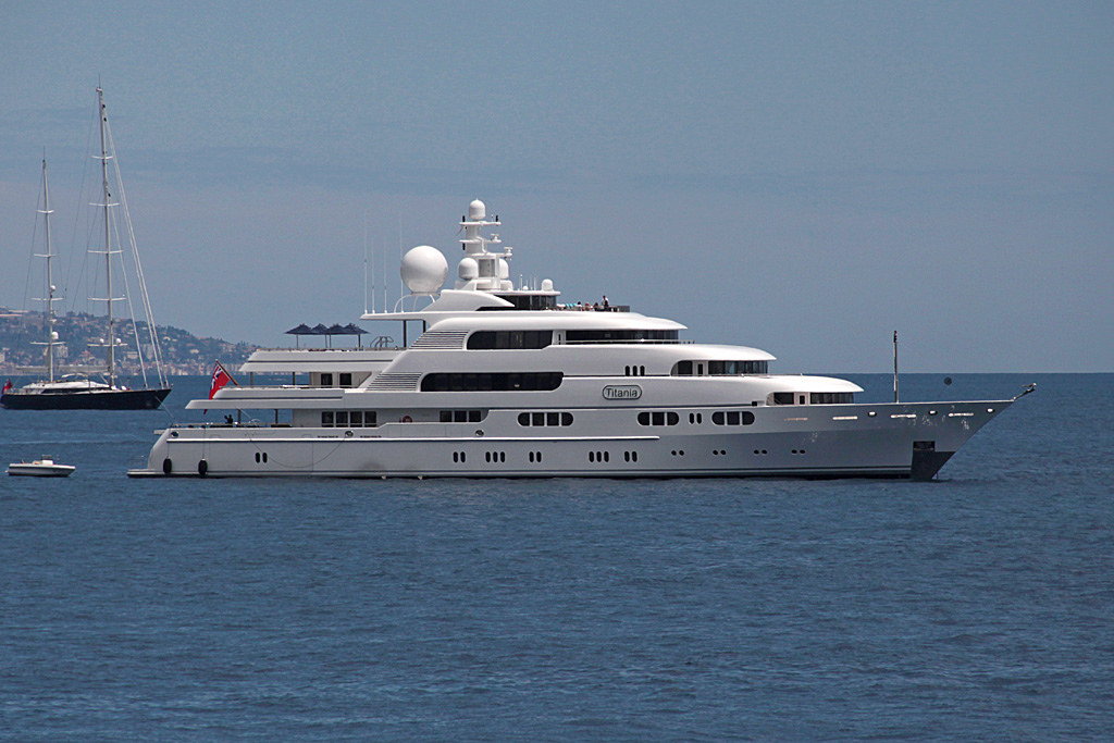 titania mega yacht