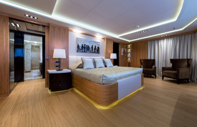 Super Yacht NATALINA A - Master suite 2