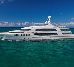 WATCH: Footage From a Helicopter Landing on Luxury Superyacht