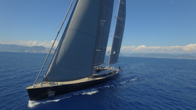 Sybaris. Photo credit Perini Navi