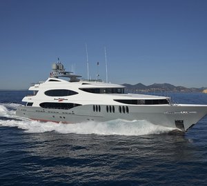 Christmas in the Bahamas on ZOOM ZOOM ZOOM luxury yacht charter